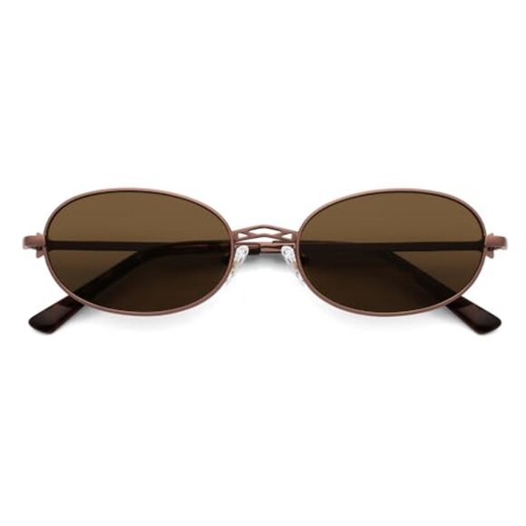 Retro Oval Sunglasses Y2K Vintage Trendy Designer Unisex Sunnies main image 7